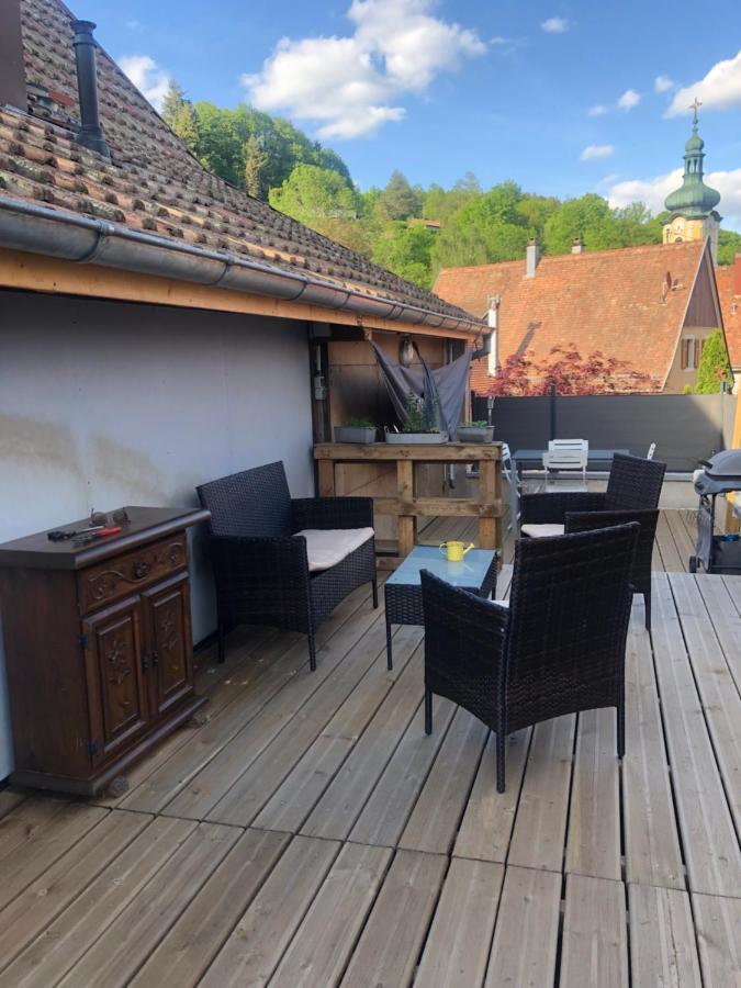Appartement Vintage A L Ancienne Forge Muhlbach-sur-Munster Kültér fotó